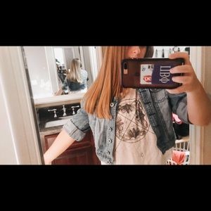 Denim jacket cropped